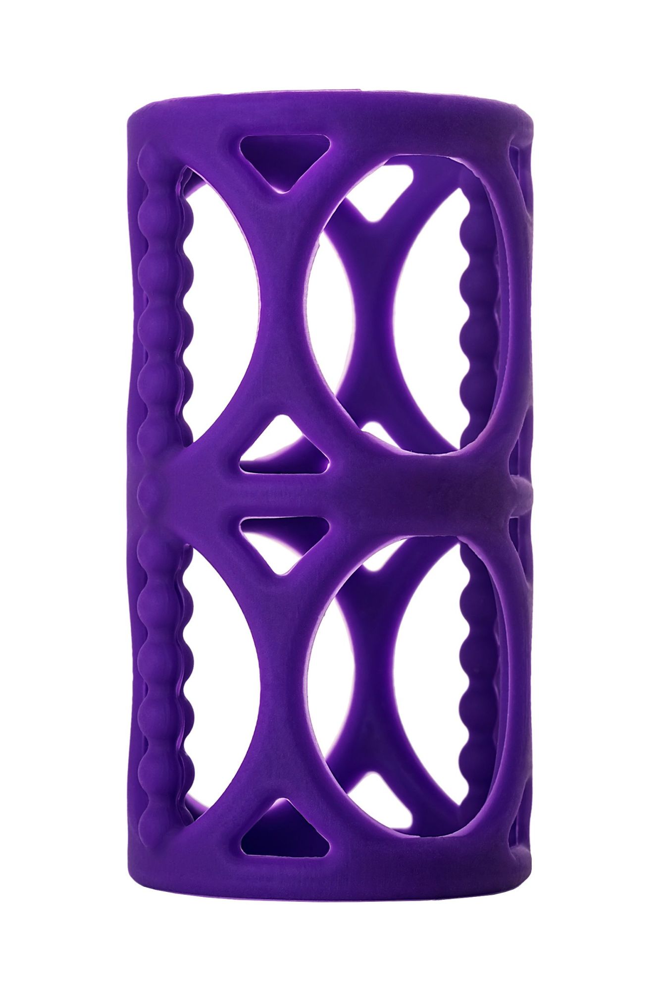 насадка на пенис toyfa a-toys, силикон, фиолетовый, 7,5 см в Новом Уренгое