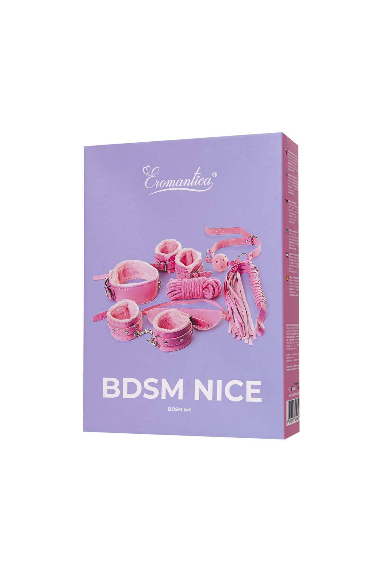 набор для ролевых игр eromantica bdsm nice, розовый в Новом Уренгое