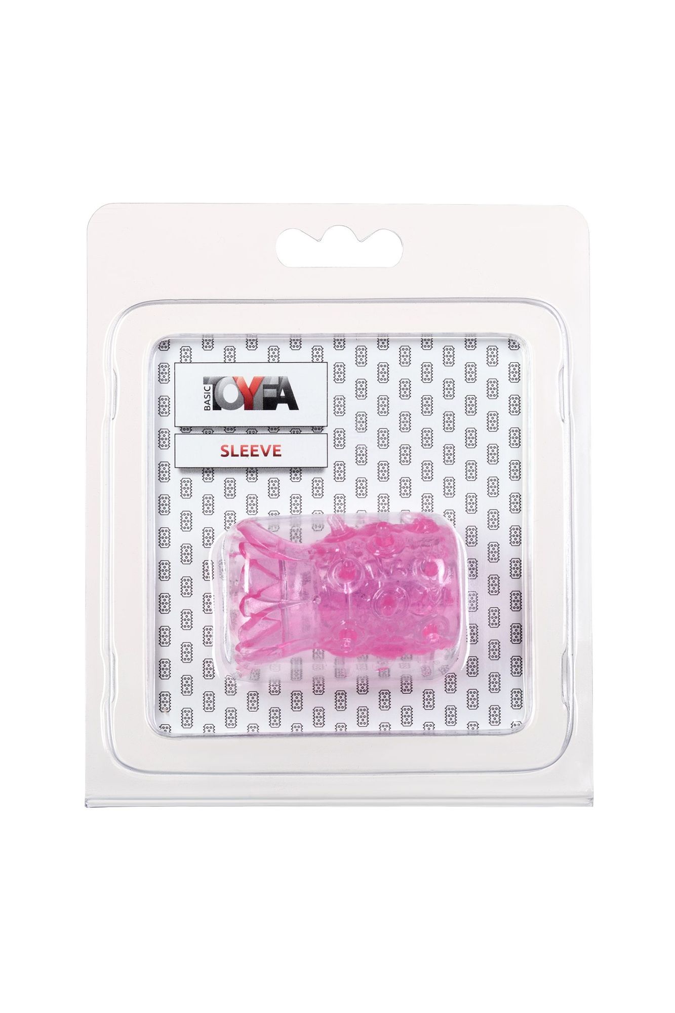 насадка рельефная toyfa, tpe, розовый, 5 см в Новом Уренгое