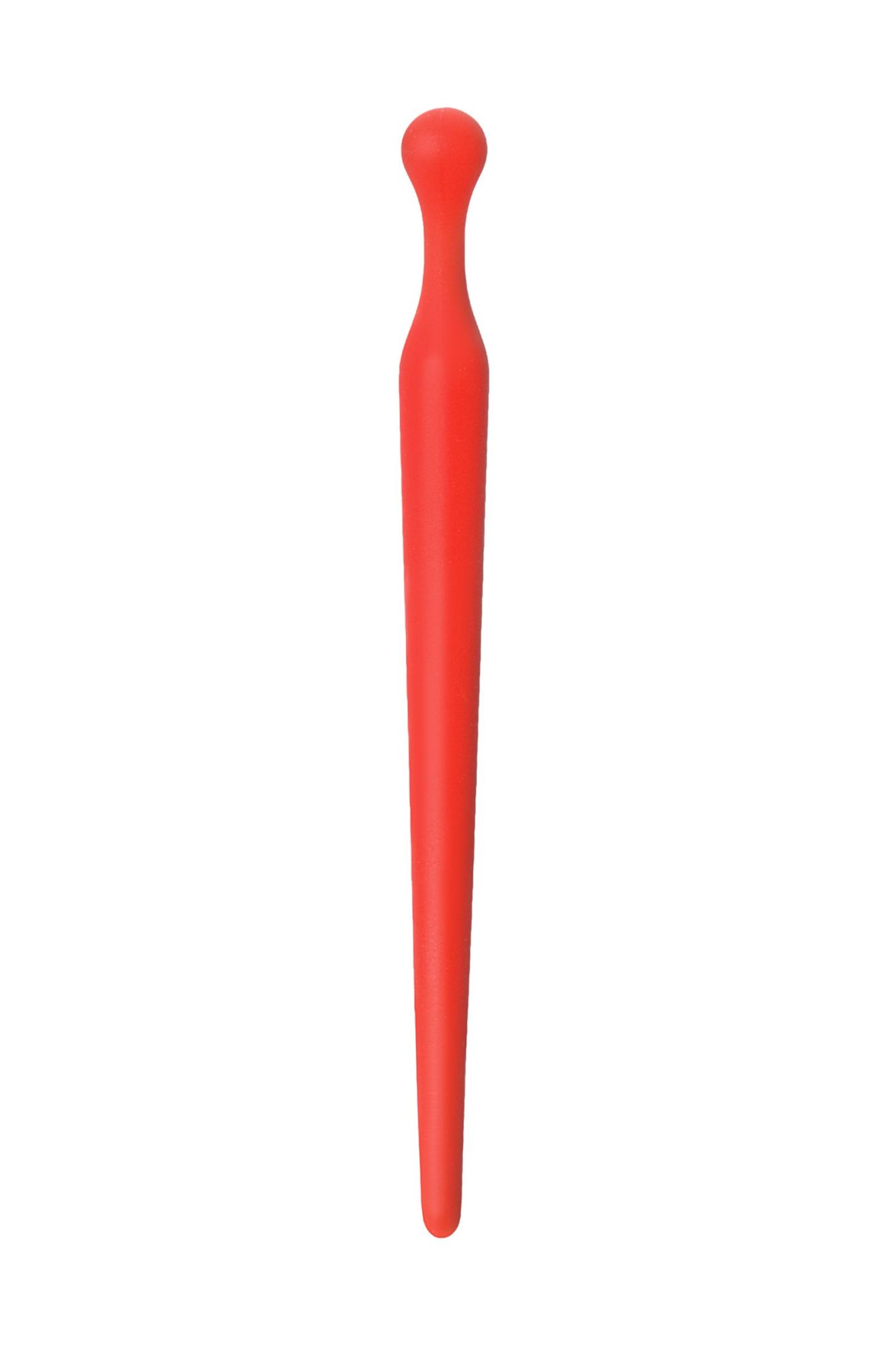 уретральный плаг black&red by toyfa, силикон, красный, 10 см в Новом Уренгое
