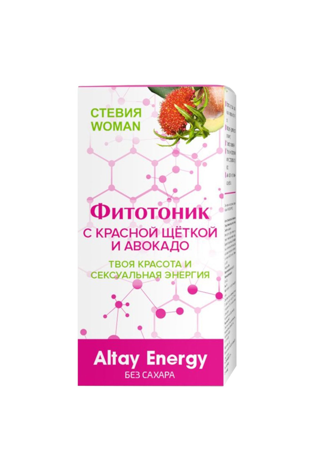 растительный сироп «фитотоник» стевия woman твоя красота и сексуальная энергия, 250 мл в Новом Уренгое