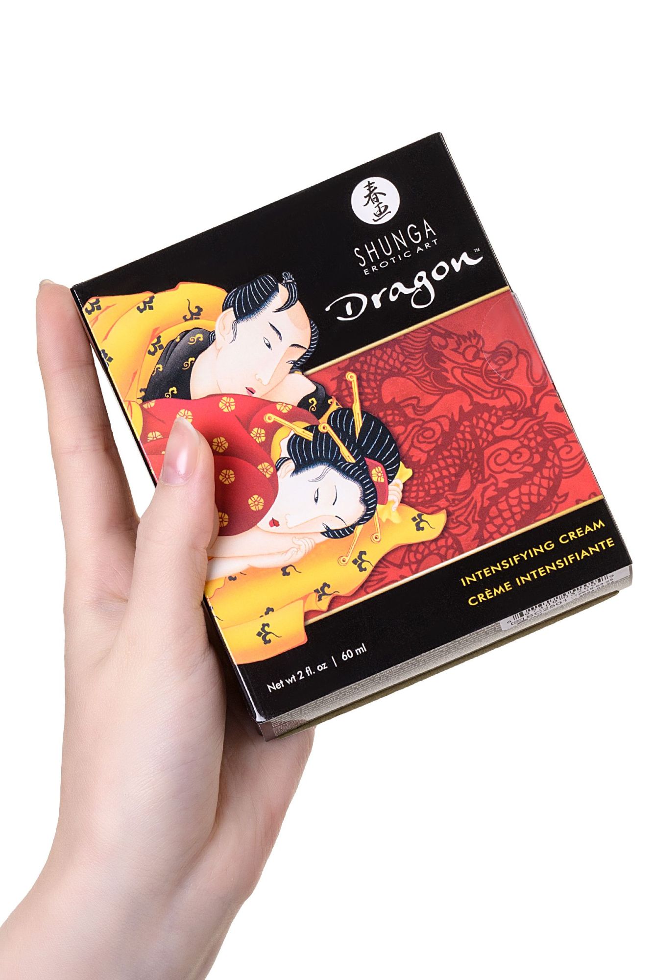 интимный крем-лубрикант для мужчин shunga «дракон» (dragon), эффект «ледяного огня», 60 мл в Новом Уренгое