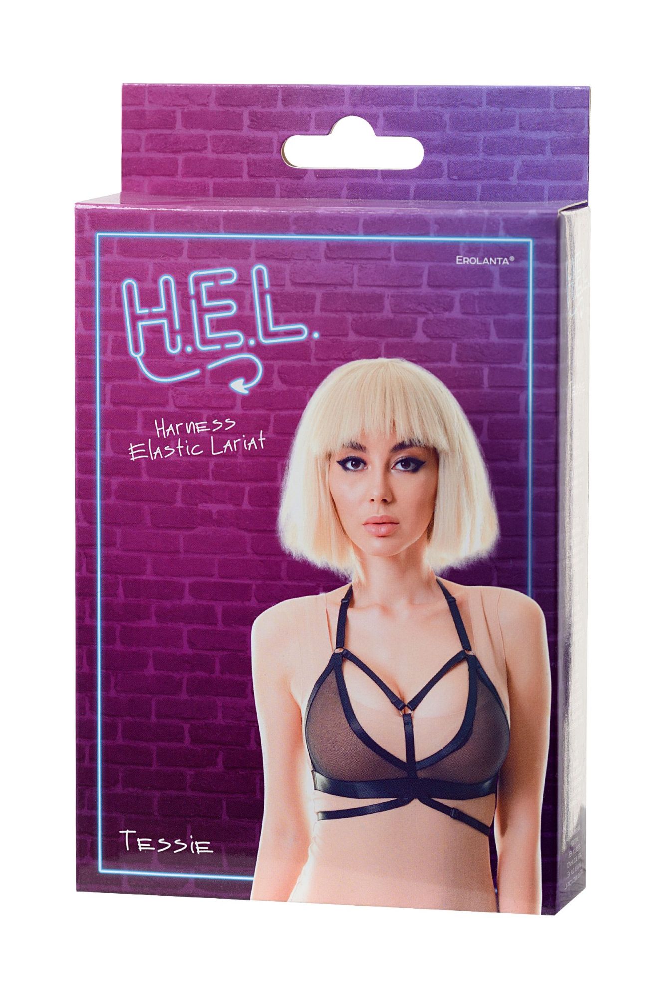 Эротическое стреп h.e.l. tessie, текстиль, черный, os в Новом Уренгое
