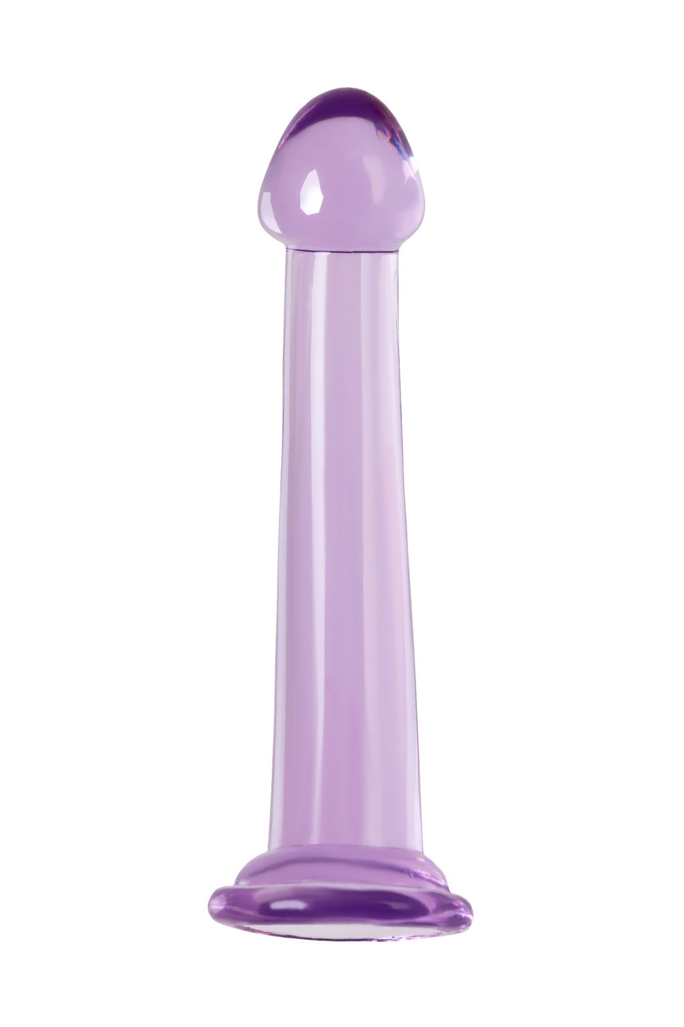 нереалистичный фаллоимитатор jelly dildo s toyfa basic, tpe, фиолетовый, 15,5 см в Новом Уренгое