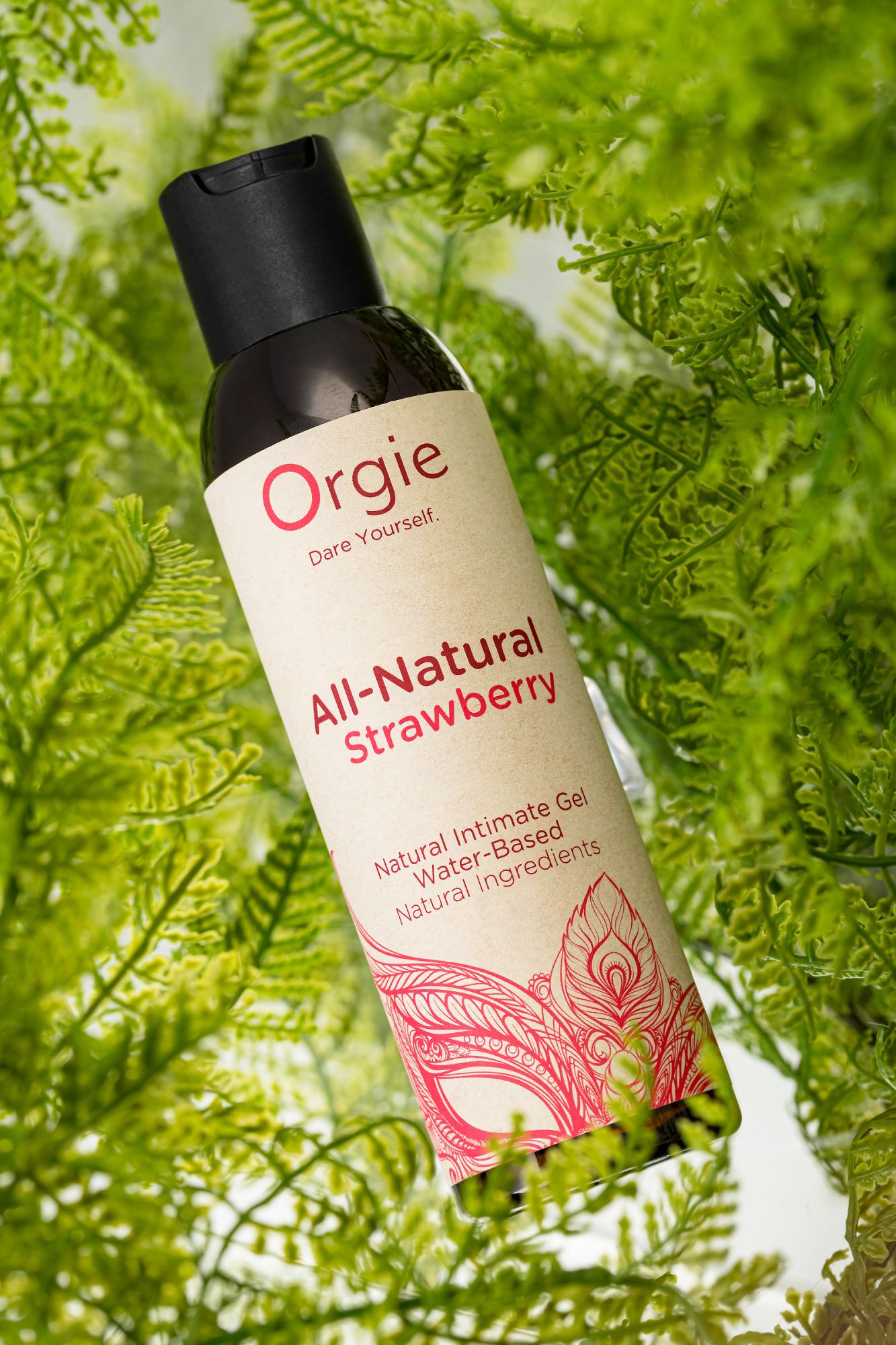 интимный гель orgie all - natural strawberry на водной основе, 150 мл в Новом Уренгое