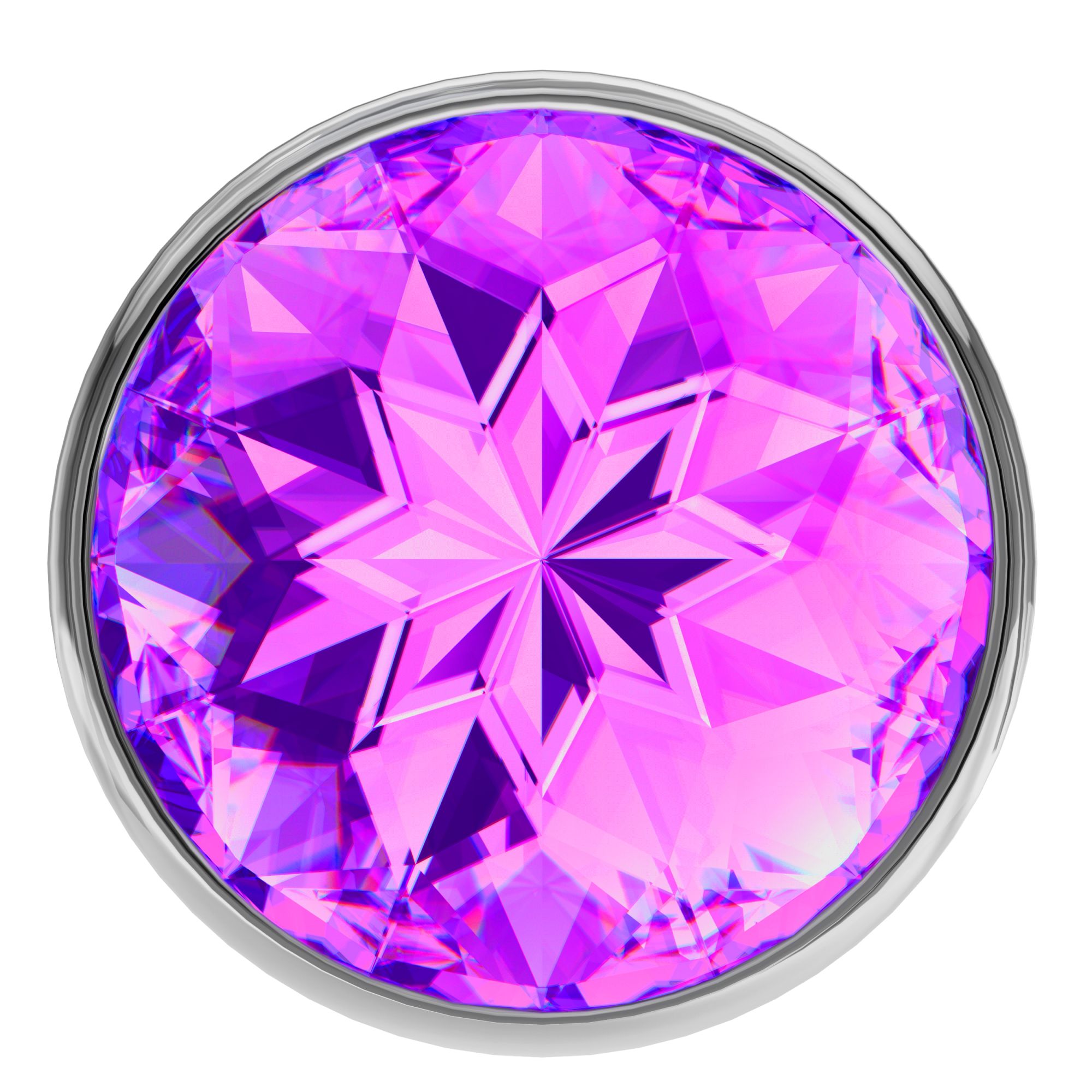 анальная пробка diamond purple sparkle large 4010-05lola в Новом Уренгое