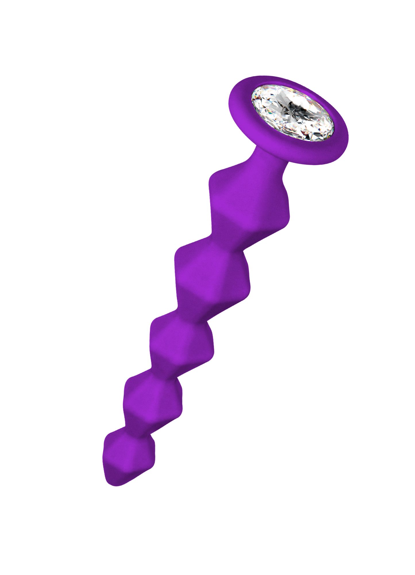 анальная цепочка с кристаллом emotions buddy purple 1400-03lola в Новом Уренгое