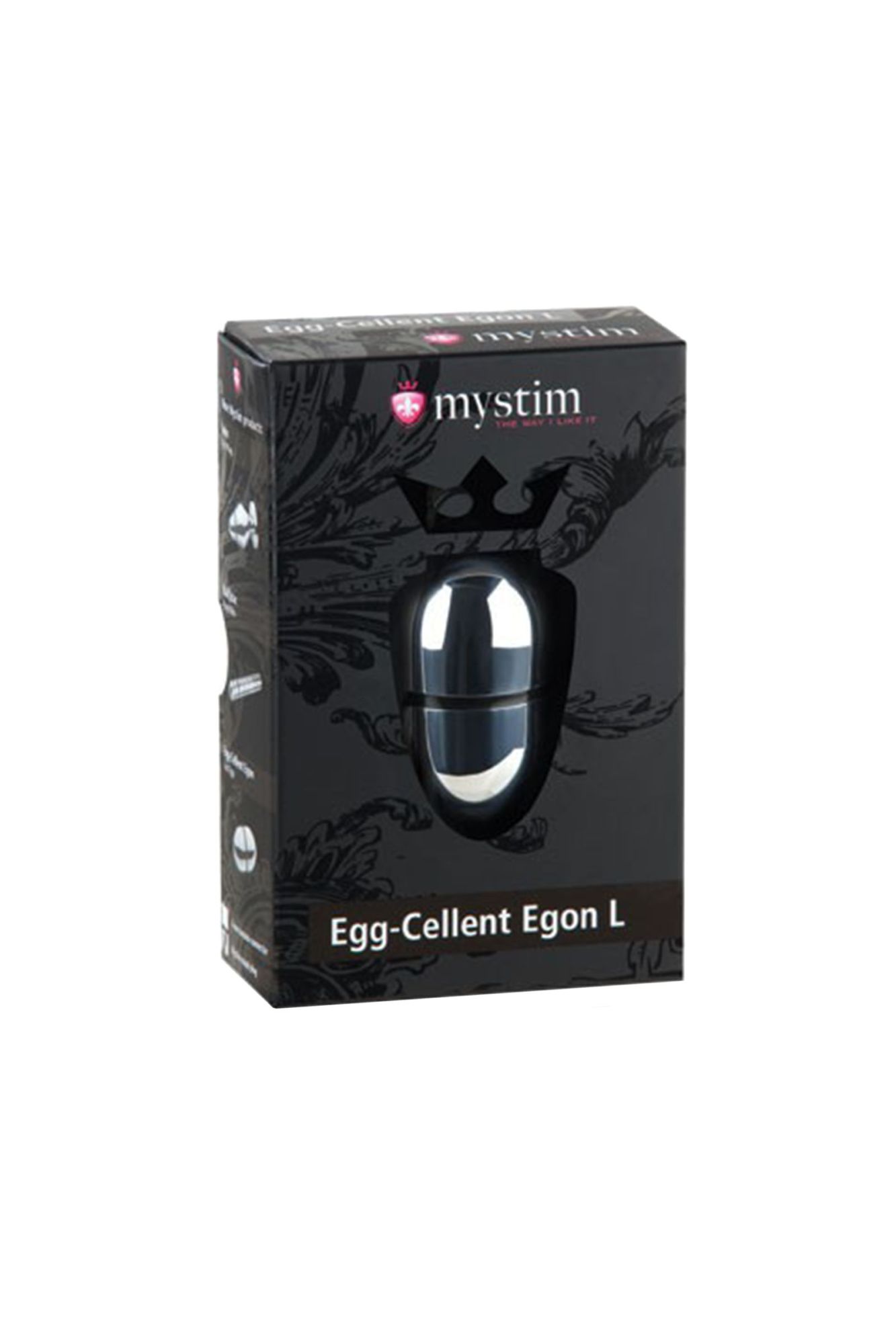 электростимулятор яйцо mystim egg-cellent egon l, хирургическая сталь, серебряный, 7 см в Новом Уренгое