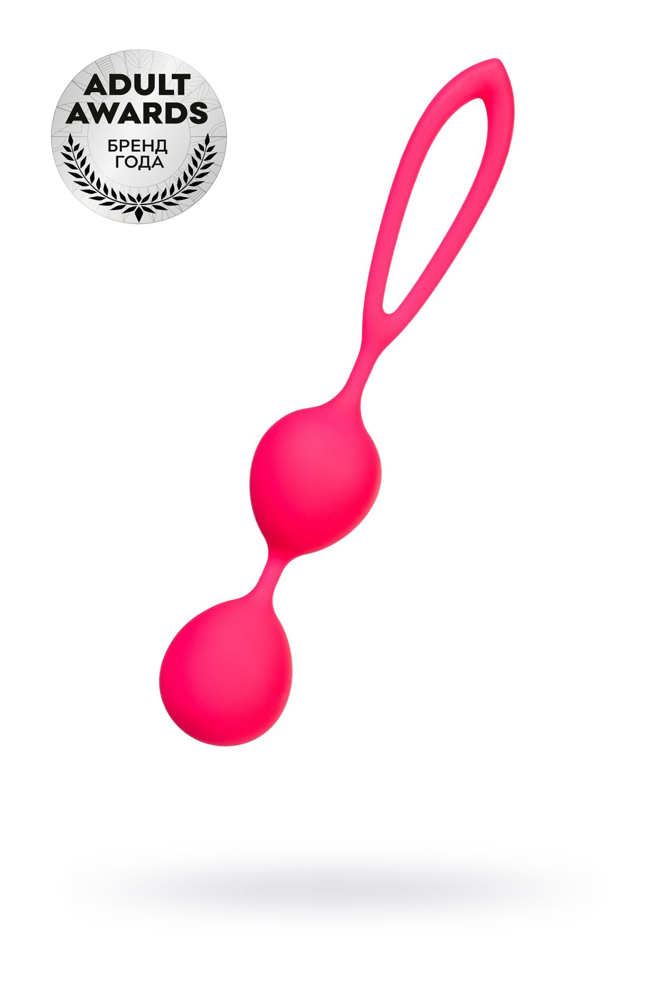 вагинальные шарики a-toys by toyfa rai, силикон, розовые, 17 см в Новом Уренгое