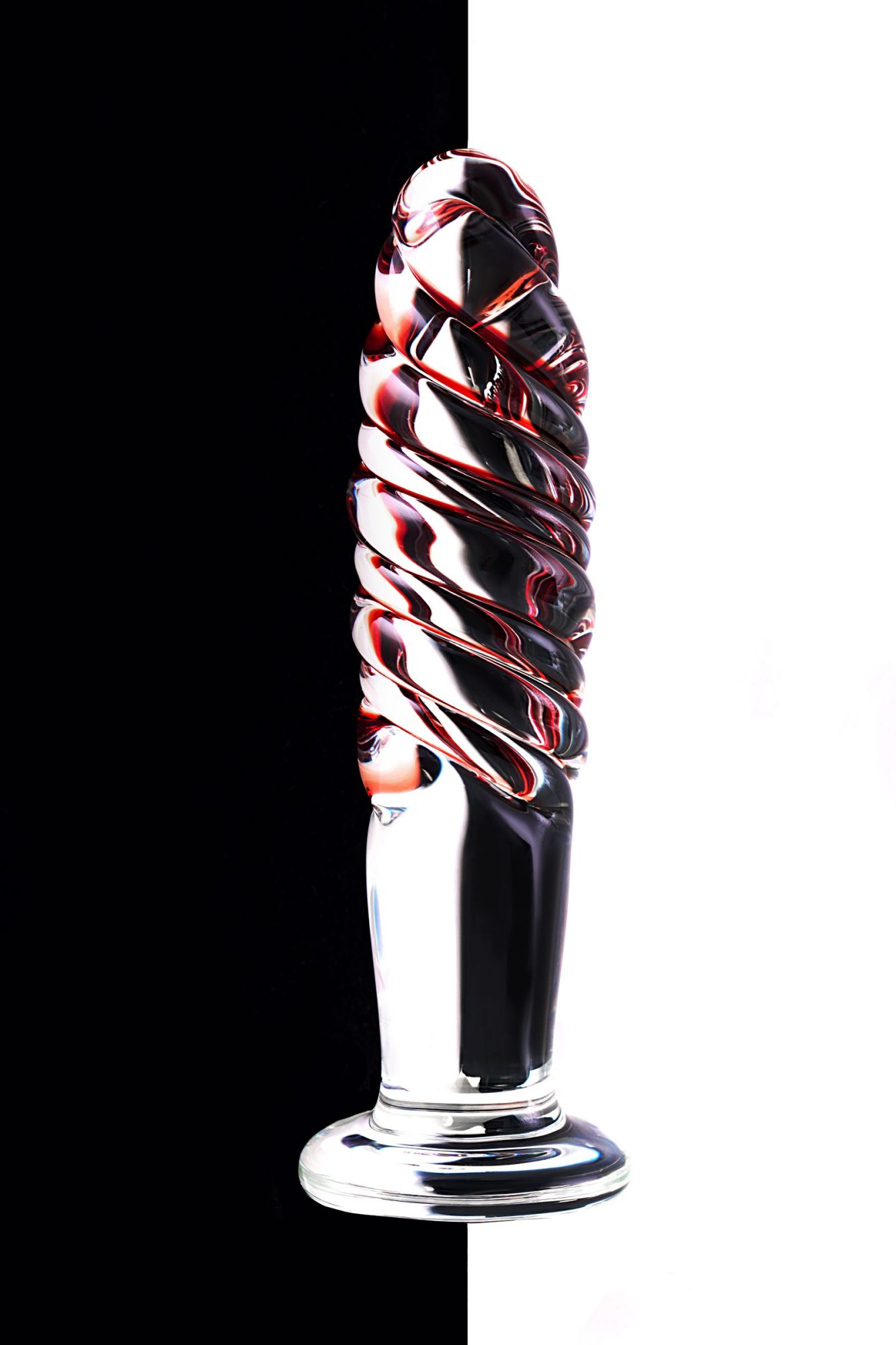 анальная втулка sexus glass, стекло, прозрачная, 15,5 см, ø 3,5 см в Новом Уренгое